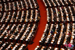 The fourth session of the 12th National People's Congress opens at the Great Hall of the People in Beijing, capital of China, March 5, 2016. [Photo/China.org.cn]